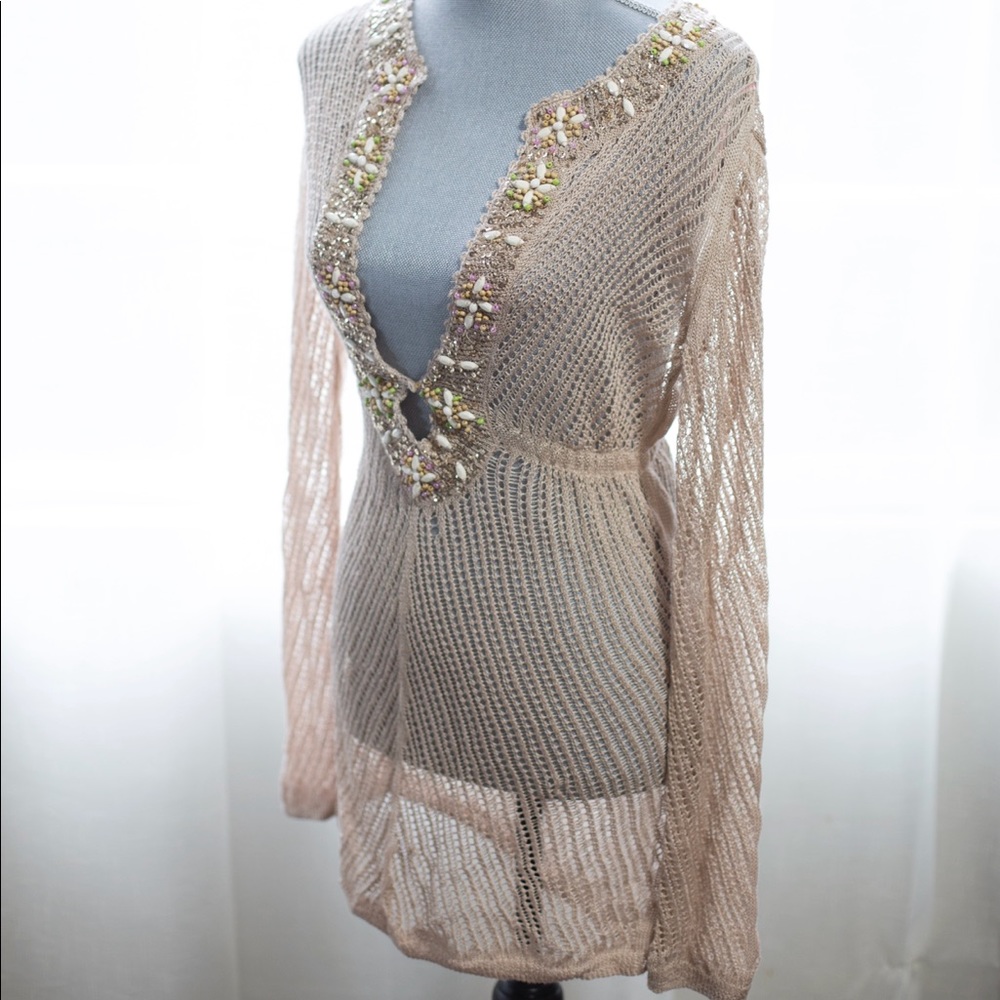 Victoria’s Secret knit swim cover